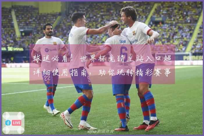 球迷必看！世界杯竞猜主站入口超详细使用指南，助你玩转精彩赛事